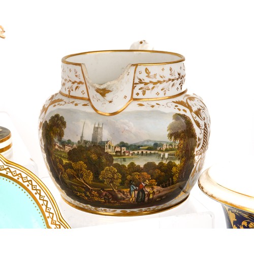 367 - A collection of Bloor Derby and Worcester porcelain, including a Royal Worcester mug painted by Stin... 