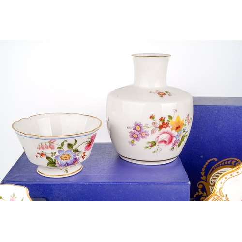 408 - A large collection of Royal Crown Derby Posies pattern porcelain, to include a miniature tea set on ... 