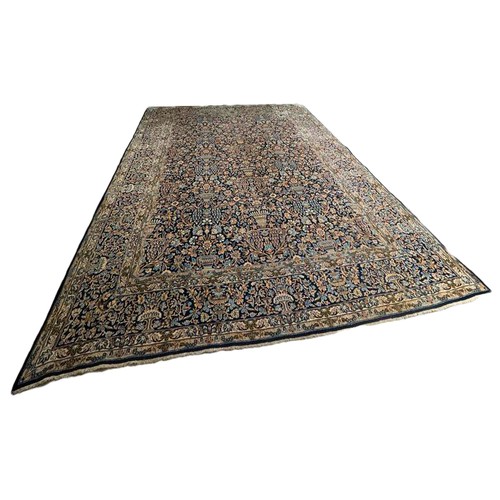 655 - A Jaipur woollen carpet. Approx 3950mm x 3060mm