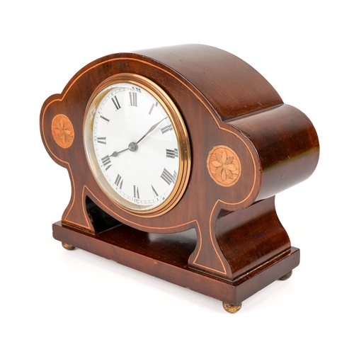 687 - An Edwardian desk time piece 'elephant', clock movement by Burlen, approx 16cm high x 20cm wide