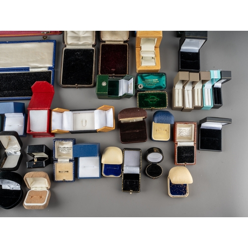 26 - A collection of empty jewellery boxes