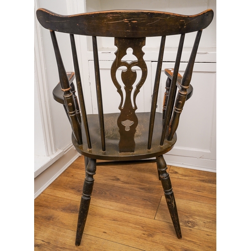 169 - A group of furniture to include: an early 20th Century oak occasional table with book rack, barley t... 