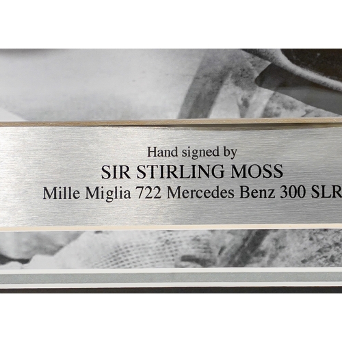 201 - Motor racing interest - A Sir Stirling Moss limited edition Mille Miglia 722 Mercedes-Benz 300 SLR 1... 