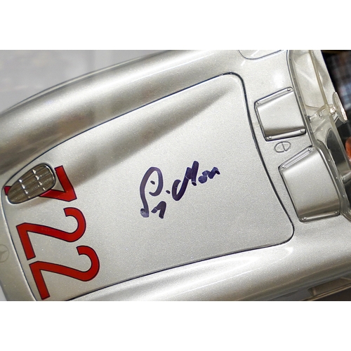 201 - Motor racing interest - A Sir Stirling Moss limited edition Mille Miglia 722 Mercedes-Benz 300 SLR 1... 