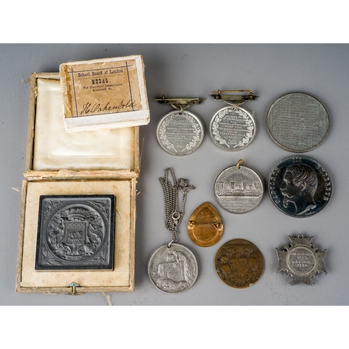 220 - A collection of Victorian and earlier coins and medallions