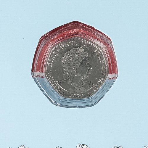 223 - Rupert Bear: The 50p Coin Collection, with five encapsulated coins, comprising 'Rupert bear', 'Podgy... 