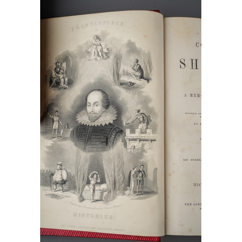 225 - The Complete Works of Shakespeare, Vols I, II & III (Comedies, Tragedies and Historical plays, poems... 