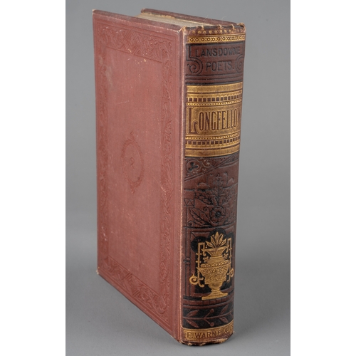 226 - The Poetical Works of Longfellow, Henry Wadworth, The Landsdowne Poets, published by Frederick Warne... 