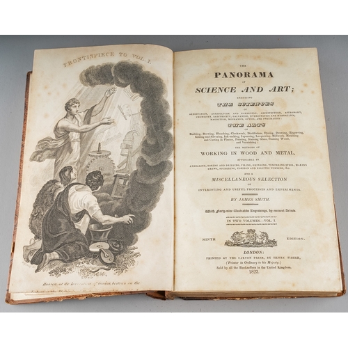 227 - Smith, James - The Panorama of Science and Art, three volumes, Caxton Press, 1823 (3)