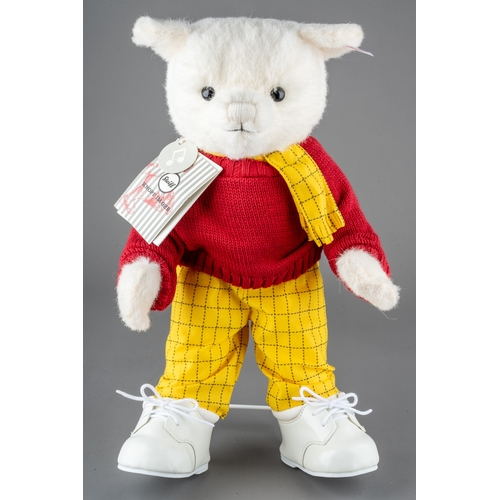 248 - Rupert Bear 100th Anniversary Musical by Steiff, boxed with certificate no: 558