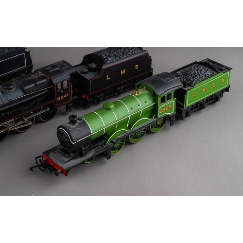 263 - Collection of 00 gouge trains to include LNER 8509, LMS 5241 and Hornby 30927