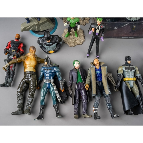 275 - Assorted collection of mainly Mattel DC Comic figures, all unboxed the majority Batman also included... 