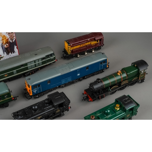 284 - Assorted model trains to include: Pennsylvania 13, Hornby 