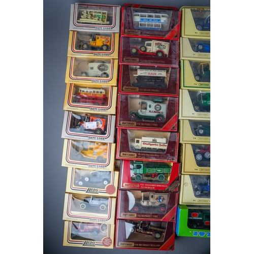 370 - A collection of Matchbox and Lledo die cast models of Yesterday, boxed (Q - 1 box)