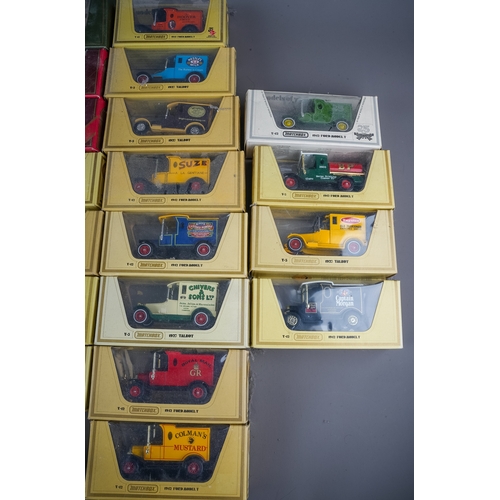 370 - A collection of Matchbox and Lledo die cast models of Yesterday, boxed (Q - 1 box)