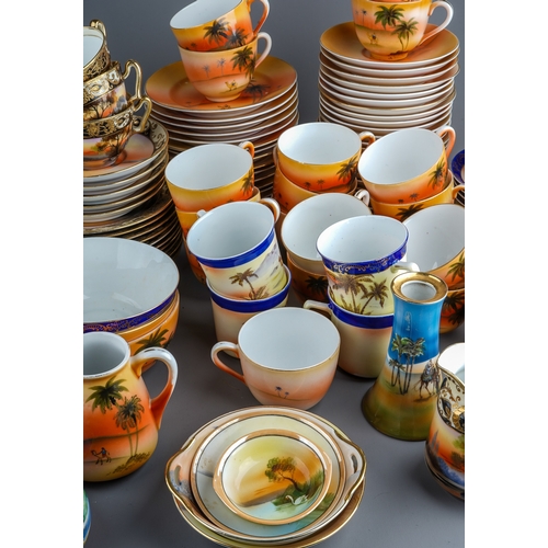 471 - Large amount of Noritake porcelain and similar, circa 1920s (including some Noritake vases)