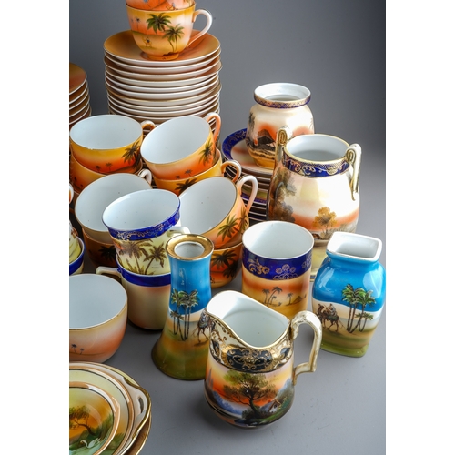 471 - Large amount of Noritake porcelain and similar, circa 1920s (including some Noritake vases)