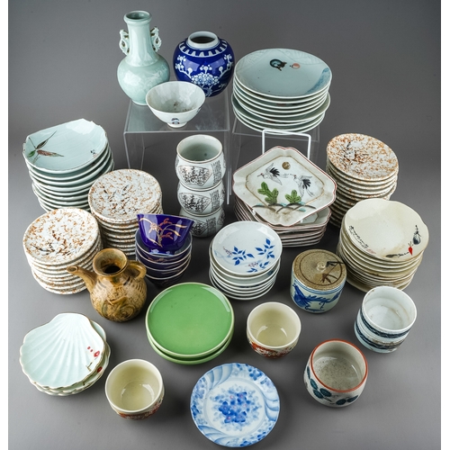 474 - A collection of 20th century Japanese and other porcelain