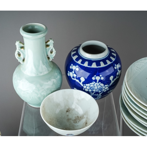 474 - A collection of 20th century Japanese and other porcelain