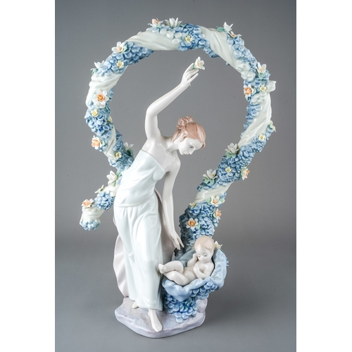 502 - LLADRO: a glazed figure titled Rebirth, circa 2000, as part of the Inspiration Millennium Collection... 