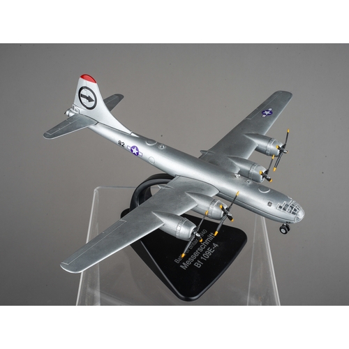 240A - A collection of model planes, including Battle of Britain 1940 Supermarine Spitfire Mk 1; Messerschm... 