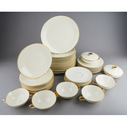 470 - Very large amount of gold trimmed Hutschenreuther and Heinrich & Co. Porcelain Bavaria, circa 1920s