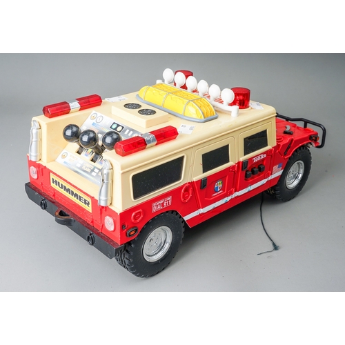 65 - Tonka Toys.  A large scale later issue with plastic body Fire Rescue truck (1)