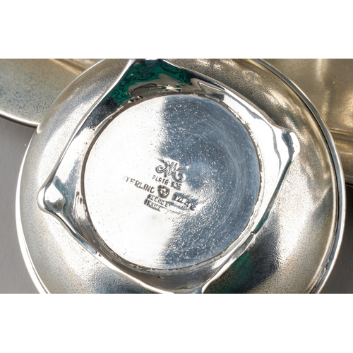 204 - A 20th Century Mexican 925 Sterling silver six piece silver tea service to include: two handled tray... 