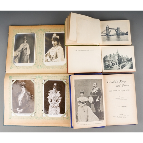 86 - Royal Memorabilia relating to Edward VII and Queen Alexandra including: album of photographs and pos... 