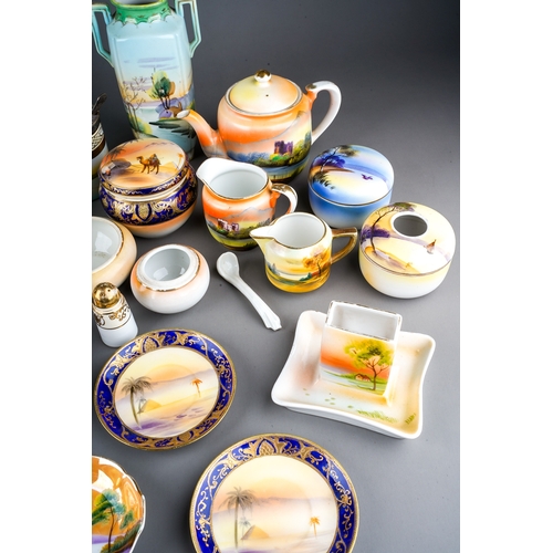 89 - An extensive collection of 20th Century Japanese Noritake china tea wares, various patterns (3 boxes... 