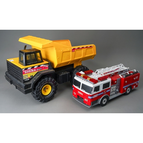 Tonka Mighty Dump Truck 768 大型 Classic Tonka Mighty Dump Truck 768 Made With Steel Includes
