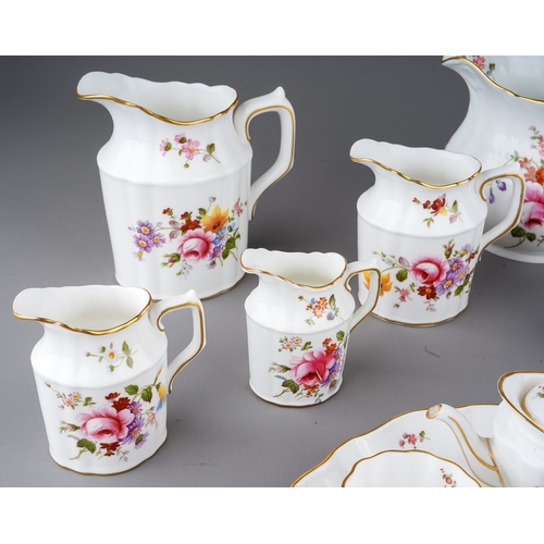 499 - Royal Crown Derby: a collection of Derby Posies to include a  miniature tea set comprising teapot, c... 