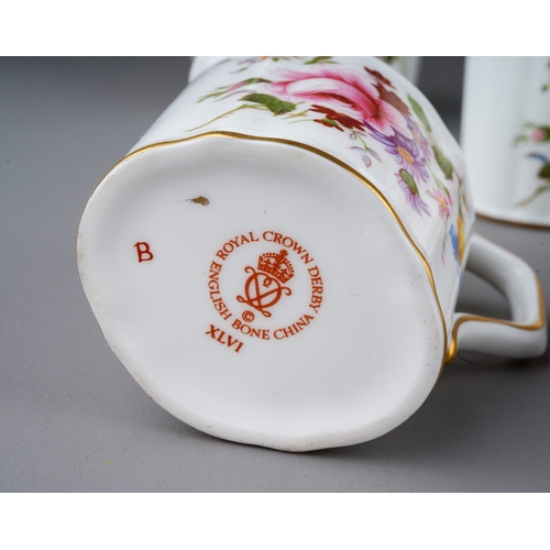 499 - Royal Crown Derby: a collection of Derby Posies to include a  miniature tea set comprising teapot, c... 