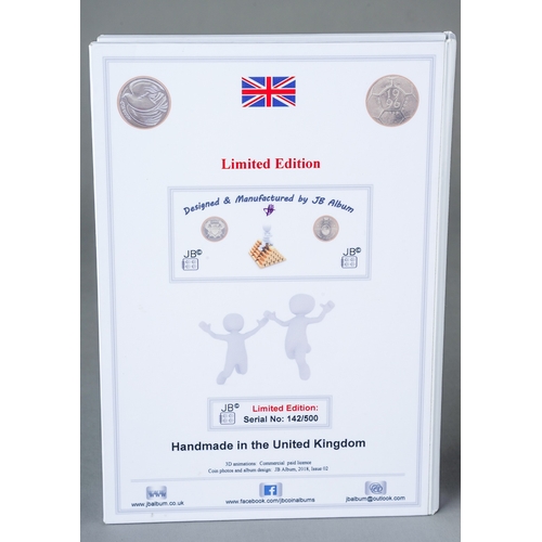 612 - Limited edition Coin collectors album with £2 coins issued between 1986-1996, 7 in total