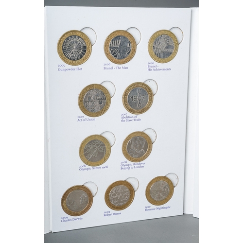 616 - Royal Mint The Great British Coin Hunt  collection of £2 coins (37 in total, 2 missing )