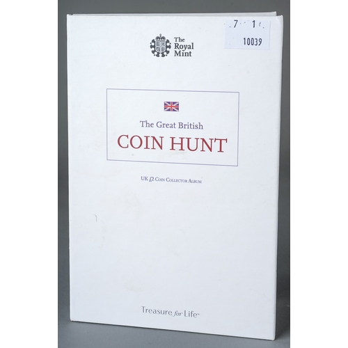 616 - Royal Mint The Great British Coin Hunt  collection of £2 coins (37 in total, 2 missing )