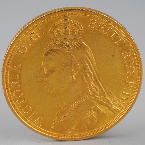 239 - A Victorian 1887 double sovereign £2