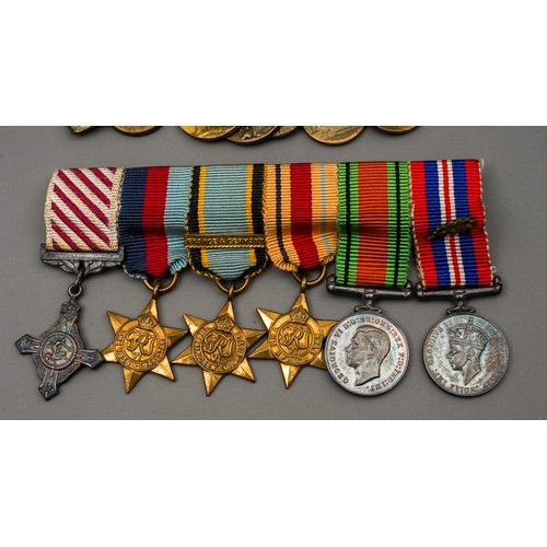 266 - WW2 British RAF AFC, 39/45 Star, Aircrew (F&G) Africa, Defence, War Medal and MID

WW2 British 1939/... 