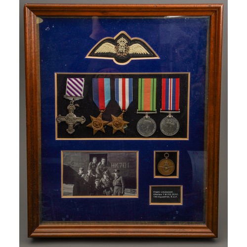 264 - WW2 British RAF DFC Medal group. Provenance - Sotheby's 10th November 1988, lot 184.

Distinguished ... 