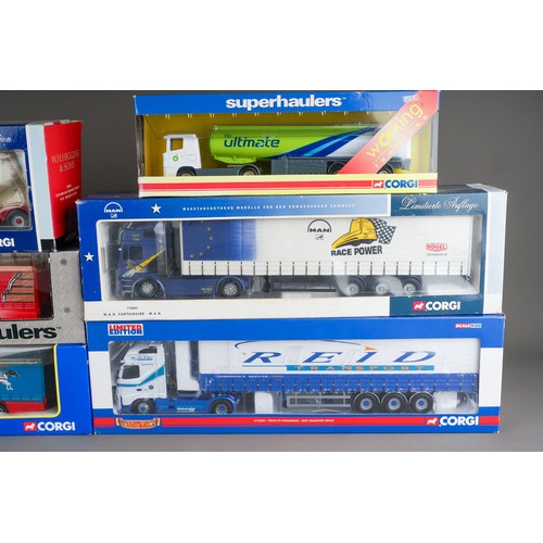 305 - Corgi Super Haulers and other articulated lorries.  Boxed (6)