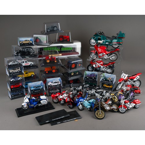 310 - Carama and others - boxed vehicles and Maisto unboxed motor cycles (q)