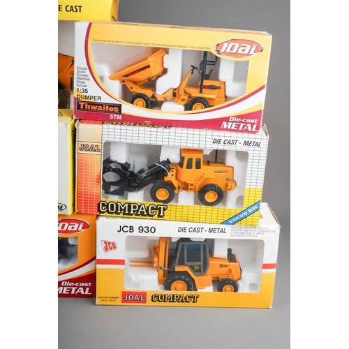 314 - Joal Eleven boxed construction vehicles, various scales