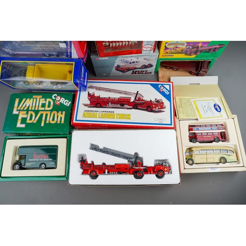 326 - Corgi.  12 boxed commercial vehicles including 459 Raygo Rascal