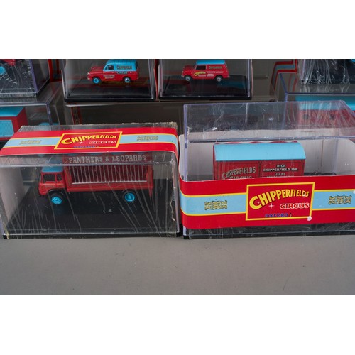 338 - Oxford diecast 1/72 scale Chipperfields Circus vehicles x 10 of which 5 are limited edition.  All as... 