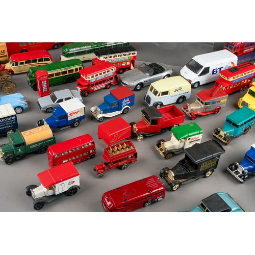 345 - A tray of various Corgi/EFE diecast model vehicles