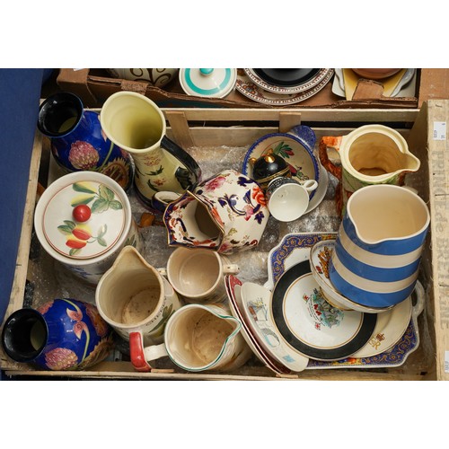 638 - A large collection of Porcelain to include a gold Royal Worcester part tea set, Masons, Mid Winter, ... 