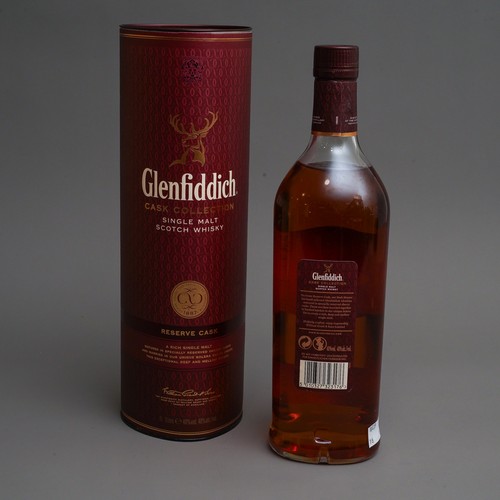 623 - Glenfiddich.  A boxed bottle of single malt Scotch whisky