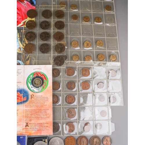 617 - Collection of coins to include current £2 and 50 P coins, commemorative crowns, Royal Mail Stamp fir... 