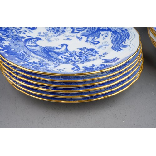 497 - Large collection of Royal Crown Derby porcelain to include dinner plates, side plates, twin handled ... 