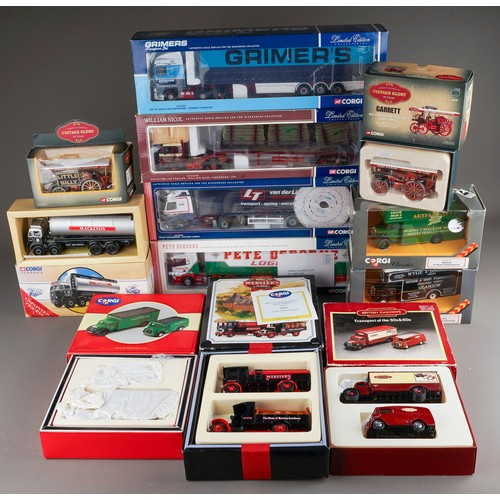 317 - Corgi classics Ltd editions and vehicle sets all boxed (12)